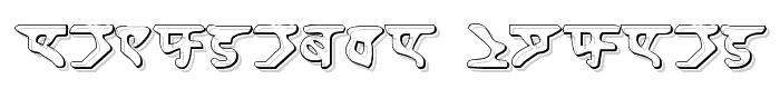 Homeworld Shadow font